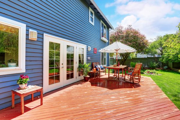 Blue Siding Installation in Chesterfield